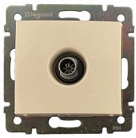 Розетка TV Звезда без рамки Legrand Valena 1-м. слоновая кость картинка